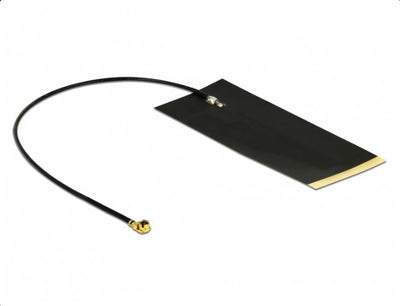 Delock Antenna Lpwan Mhf® I Male -2,63 dBi 15CM 1.13 Fpc Black — image 1