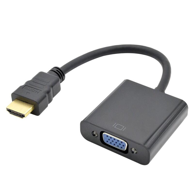 Adapter HDMI M-VGA F 15CM