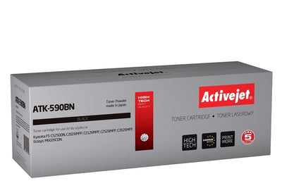 Activejet Toner ATK-590BN (reemplazo Kyocera TK-590BK - Supreme - 7.000 Páginas - Black — image 1