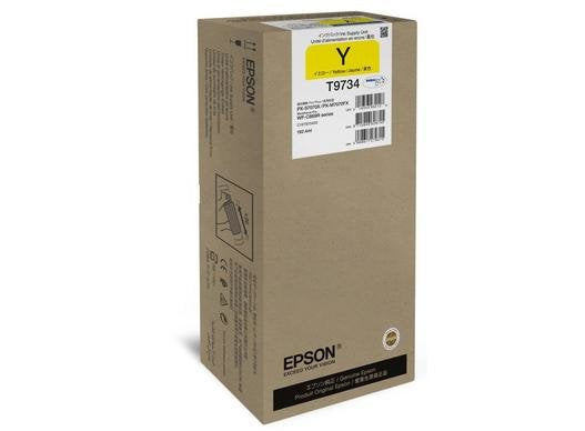 Epson T9734 192.4ML Size XL Yellow Genuine Paquete Ink Workforce Pro WF-C869R
