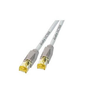 Efb RJ45 Network Cable CAT.6A S FTP Lszh Draka UC900 TM31 Grey 1M — image 1
