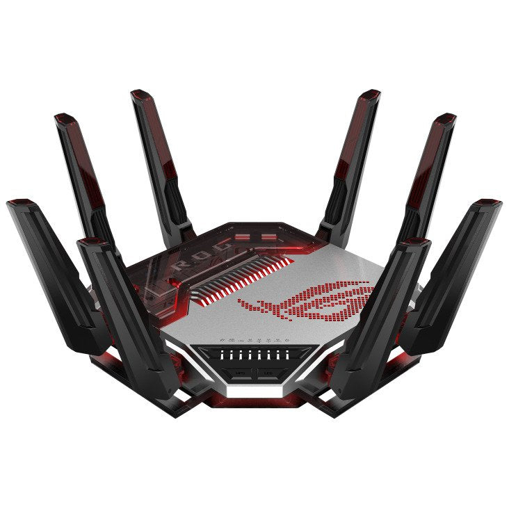 ASUS Rog Rapture GT-BN98, Wi-Fi 8 (802.11BN), Quad-band (2.4GHZ / 5GHZ-1 / 5GHZ-2 / 6GHZ), Ethernet/Lan, Black