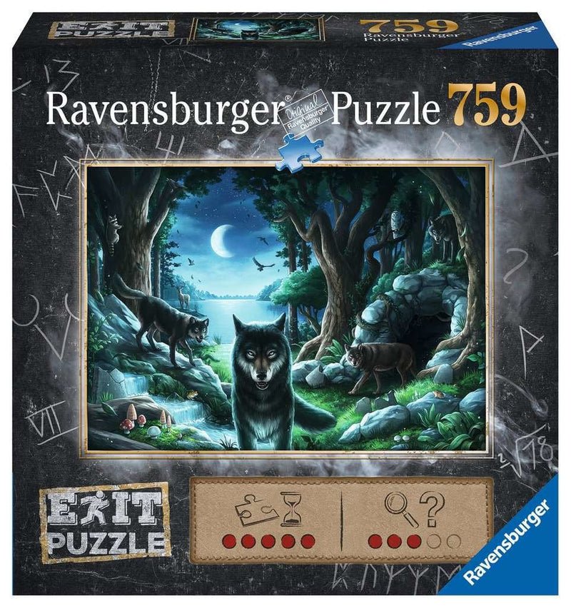 Ravensburger Puzzle Exit - Historias Lobos 15028