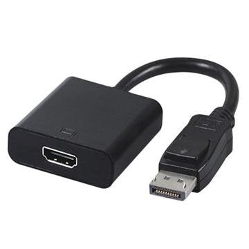 Gembird Adapter DisplayPort a HDMI M/H 0.10M Black A-DPM-HDMIF-002