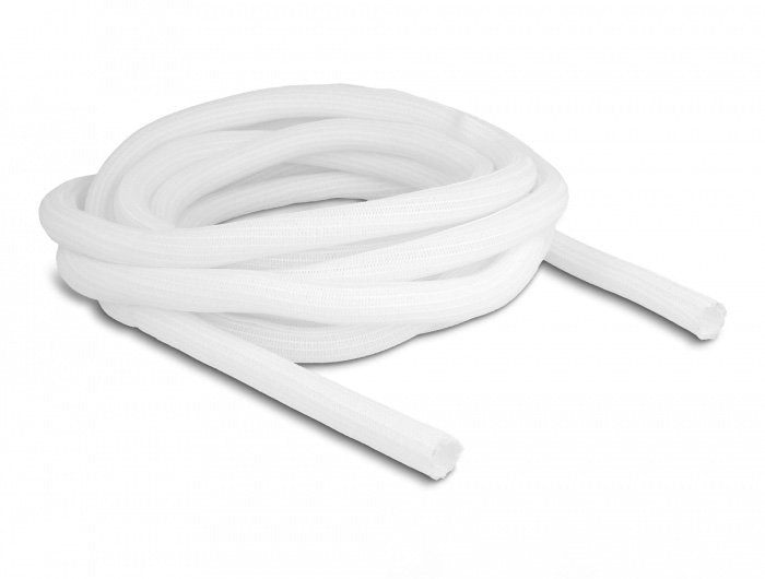 Delock Manguito Trenzado With Closure Automatic 5M X 16MM White