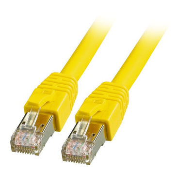 Efb RJ45 Network Cable CAT.8.1 S FTP Lszh Bc Yellow 2M — image 1