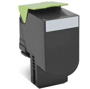 Lexmark Genuine Toner 802HK High Yield Black Lccp, Lrp Lexmark CX410DE, CX410DTE, CX410E, CX510DE, CX510DHE, C — image 1