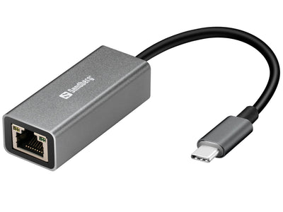 Sandberg Convertidor USB-C a RJ45 Gigabit 100Mbps — image 1