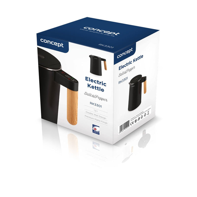 Concept Kettle Eléctrico RK-3301 Black Rk 3301