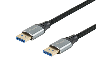 Equip DisplayPort 2.1M M 1.00M16K 60HZ Komp.hdcp Alum. Gr — image 1