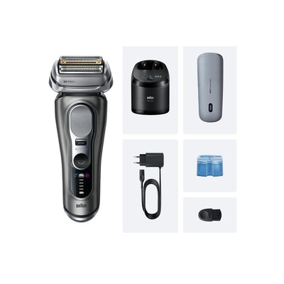 Braun Shaver 9675CC Serie 9 Pro + Clean&charge, Grey — image 1