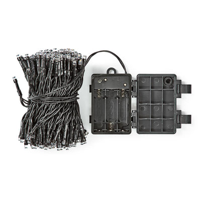 Garland a Batteries Multifuncion 24 Leds Cable Black Light White Calido 2,30M — image 1