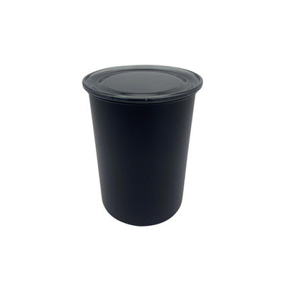 Airscape® Edelstahl-aromabehälter Mittel, Black Matt — image 1