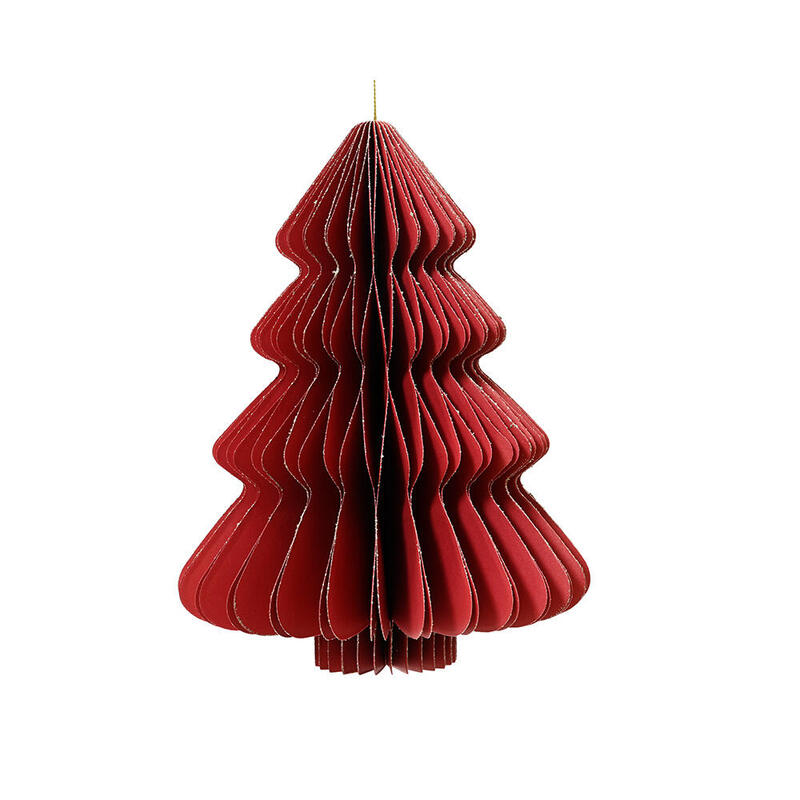 Tree Paper Red Ø30 X 40CM