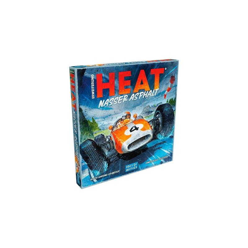 Asmodee Heat - Wet Asphalt, Expansión Juego de mesa DOWD0034