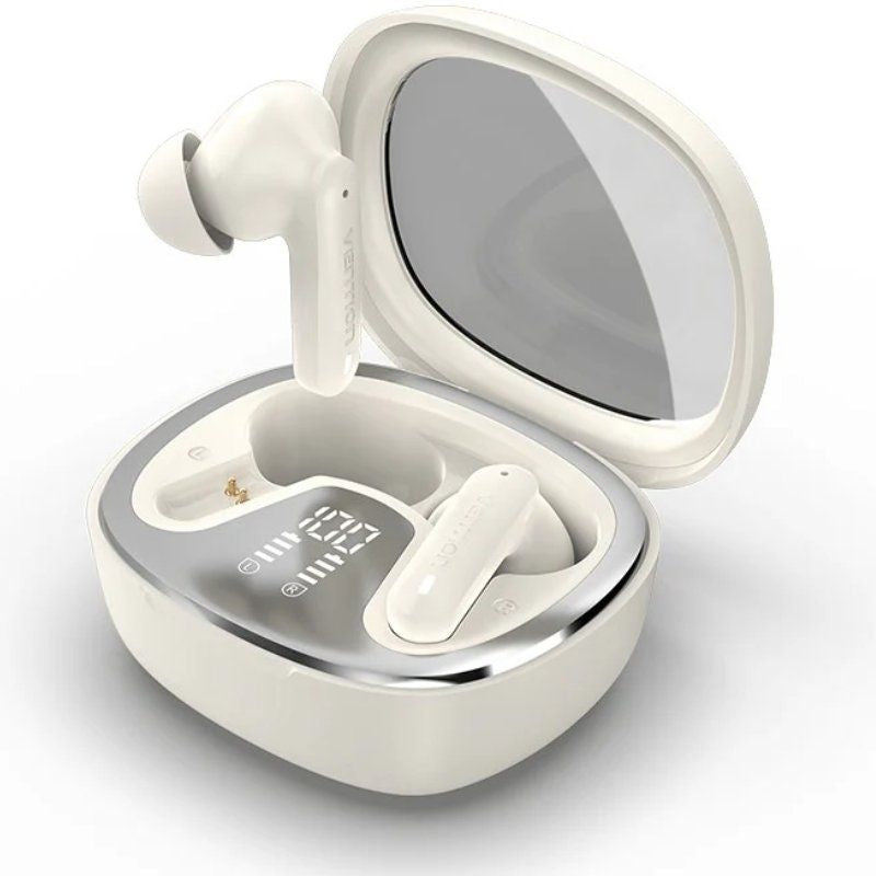 Vention Headphones Bluetooth Air A01 NBMN0 With Case Charging Battery Life 7H White
