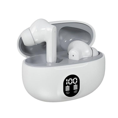 Headphones Inalambricos With Screen Led, Tactil And Cancelacion White — image 1