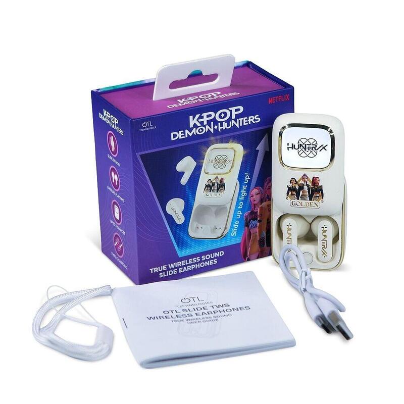 Auriculares Inalambricos Golden Kpop Demon Hunter