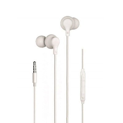 Daewoo Headphones Intrauditivos DW2014 With Microphone Jack 3.5 White — image 1