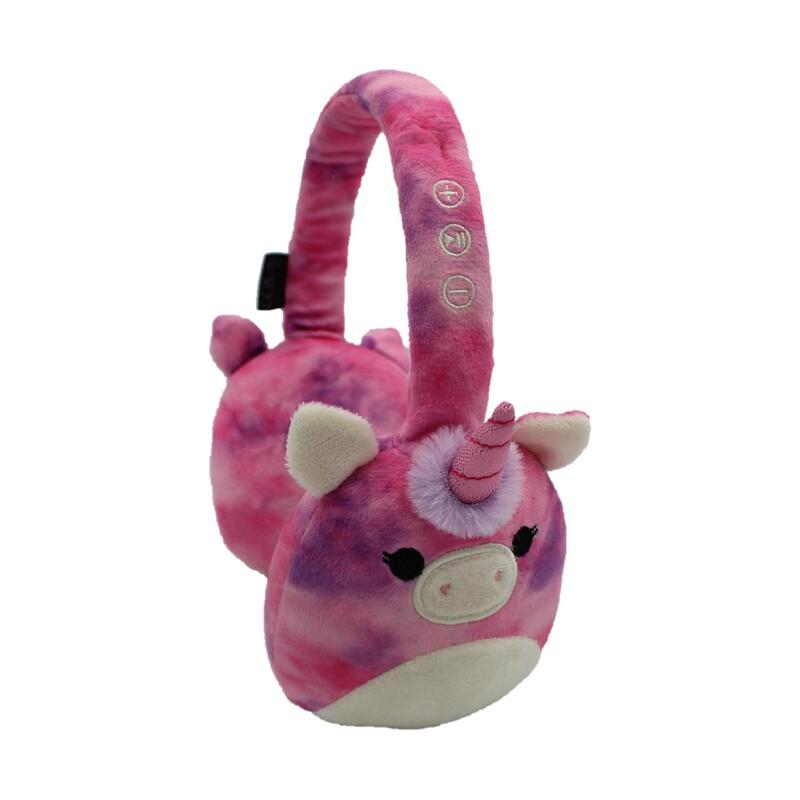 Auriculares Lazerhilt Bluetooth Squismallows Peluche Lola