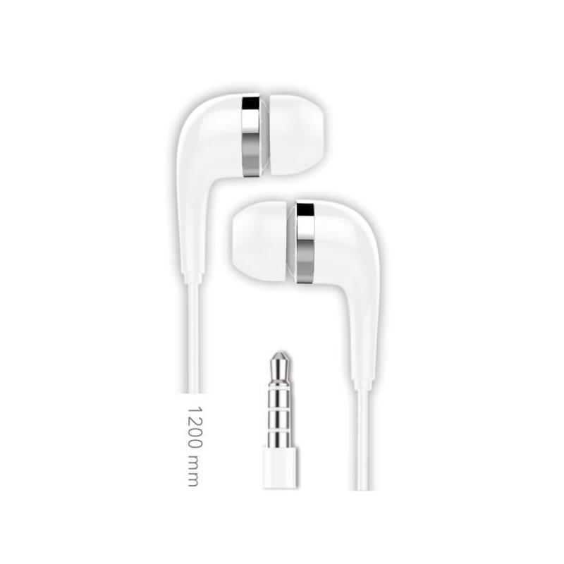 Headphones Techonetech Bsk With Microphone Integrado - Connection Jack 3.5MM - Asistente Voice - Cable 1.20M -