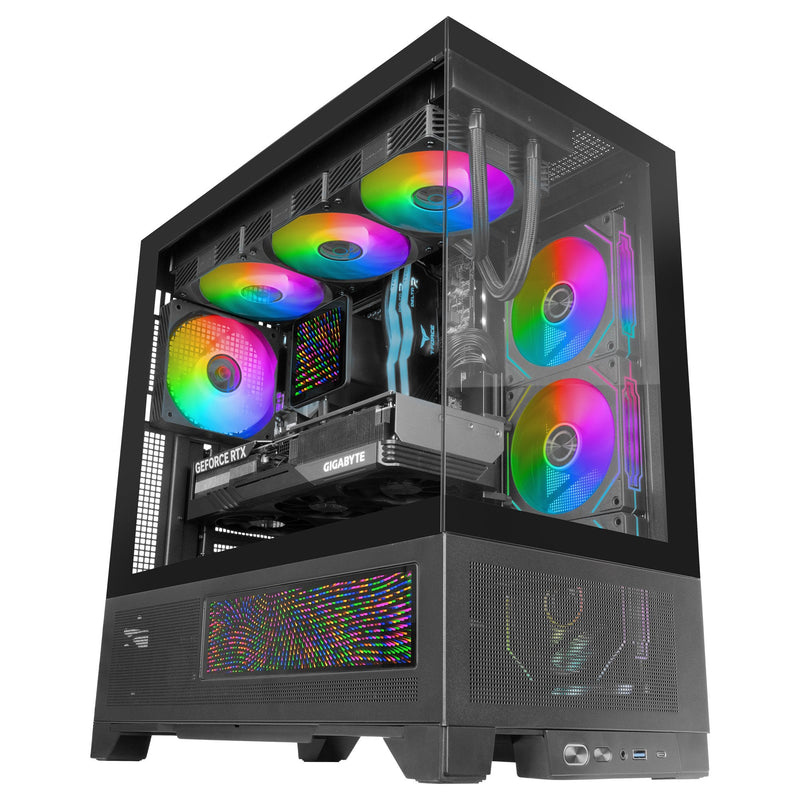Mars Gaming Box Semitorre ATX Mc-lcdx Black
