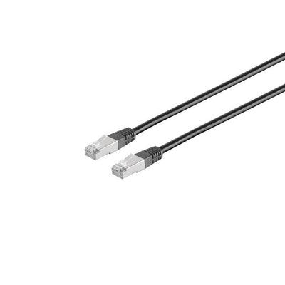 Network Cable S/FTP CAT.6 Halogenfrei Black 15,0M — image 1