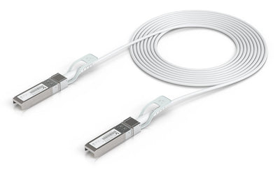 Ubiquiti Cable UACC-UPLINK-SFP28-3M Fibre Optic And Infiniband White — image 1