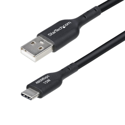 Cable Charger USB-A a USB-C 4M - USB-A a USB Type-c M/M - Black — image 1