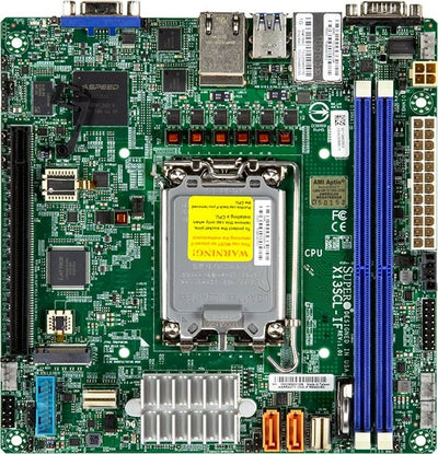 Supermicro Motherboard X13SCL-IF Mini-itx Socket 1700 DDR5-ONLY Bulk — image 1