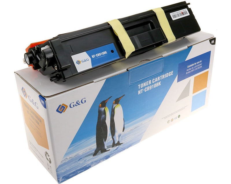G&g Toner Compatible With Brother TN-910BK