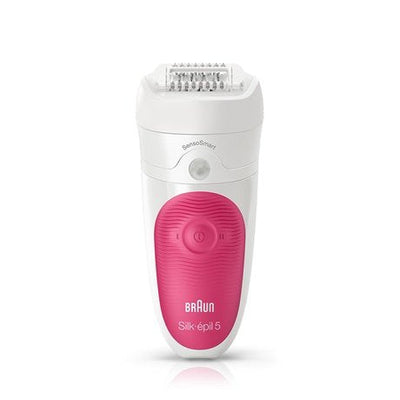 Braun Epilator Silk-epil 5 5/500 Sensosmart Wireless Tecnología Microgrip Uso Seco/Mojado 2 Velocidades 100% R — image 1