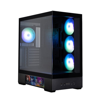 Zalman PC Case P40 Ds ATX 4 Xvent 120MM ARGB 2x USB 3.0 Black S/N Power Supply — image 1
