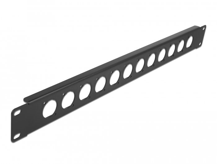 Delock 19? D-typ Patchpanel 12 Port Black