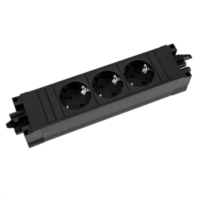 Bachmann Power Strip Step Base 3VÍAS Black Without Cable Sistema Plug Wieland — image 1