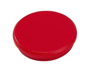 Dahle 95532 Pack 10 Imanes Whiteboard White - Diametro 32MM - Colour Red