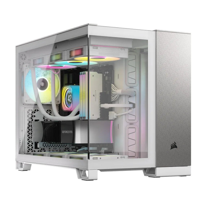 Corsair PC Case CC-9011289-WW Midi Tower Grey White