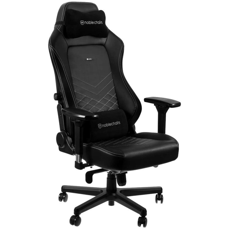 Noblechairs Hero Gaming Chair - Black Platinweiss