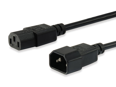 Equip Cable Power C13 -C14 H M Black 1.50M — image 1
