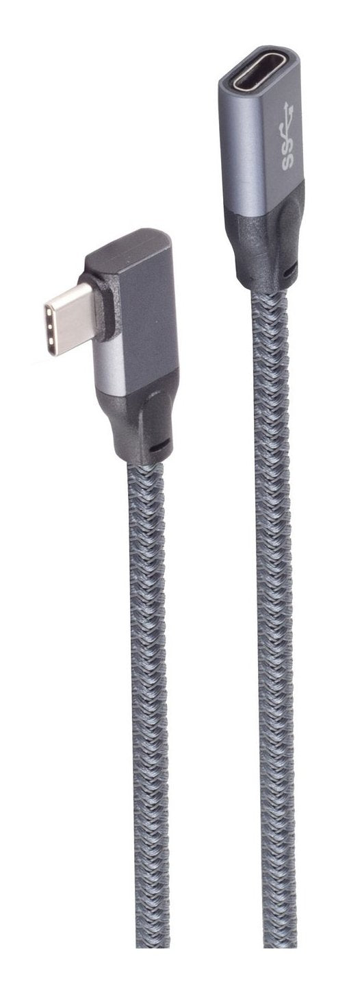 Shiverpeaks USB-C Cable Alargador 3.2 90° Pro 0,25M