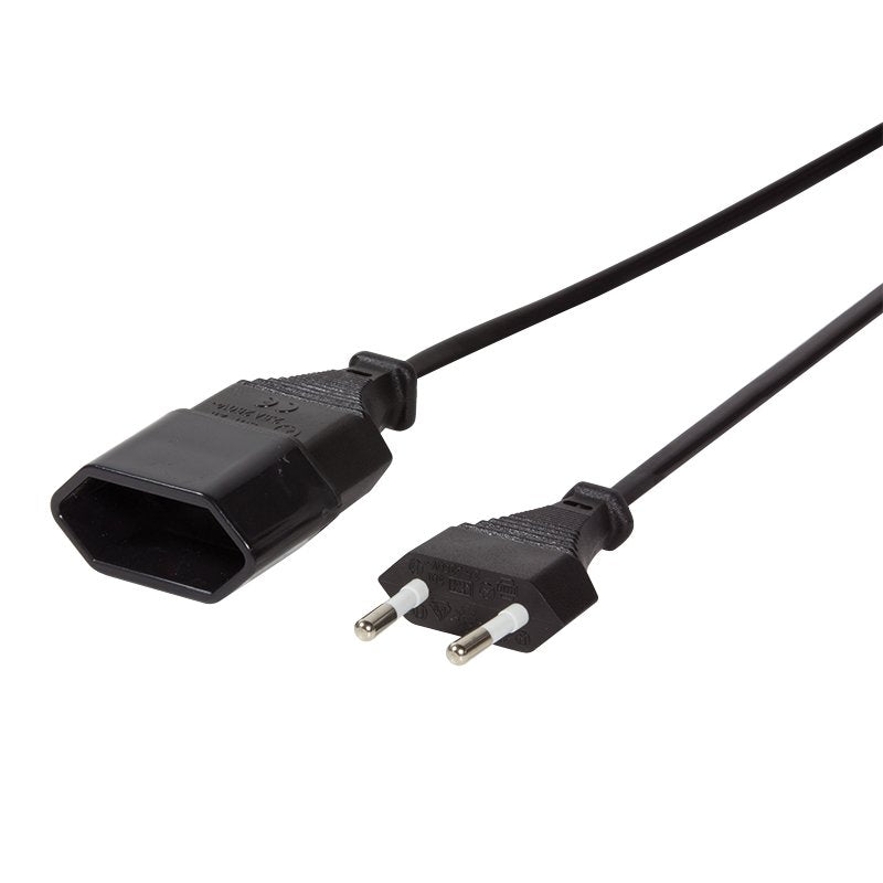Logilink 3M, 2XCEE 7/16 Black CEE7/16