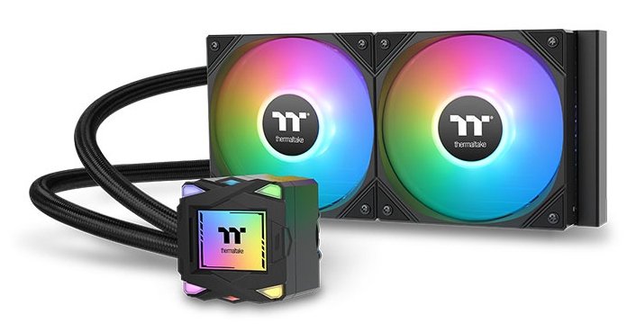 Thermaltake Refrigeracion Liquida CPU LA240 ARGB 2X120MM Black CL-W457-PL12SW-A
