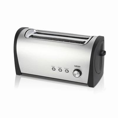 Haeger Tostador Pan Desayuno Plus 1400W 2 Ranuras Largas 6 Posiciones Tostado Func. Recalentado/ Descongelado — image 1
