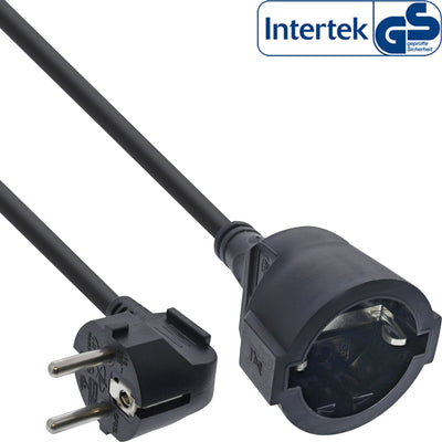 Inline® Power Cable Extensión Angeld Type F Black 7M — image 1
