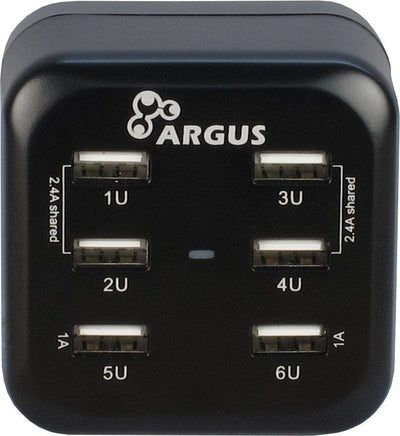 Inter-tech Charger Argus LS-6US 80MM USB 5V Socket Power — image 1