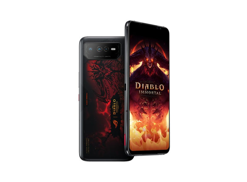 ASUS Rog Phone 6 Diablo Immortal Edition 17,2CM (6.78) SIM Double Android 12 5G USB Type-c 16GB 512GB 6000MAH