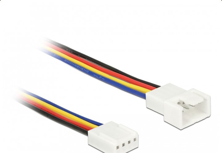 Delock Cable Extensión PWM Connection Fan 4 Pines 30CM M/H