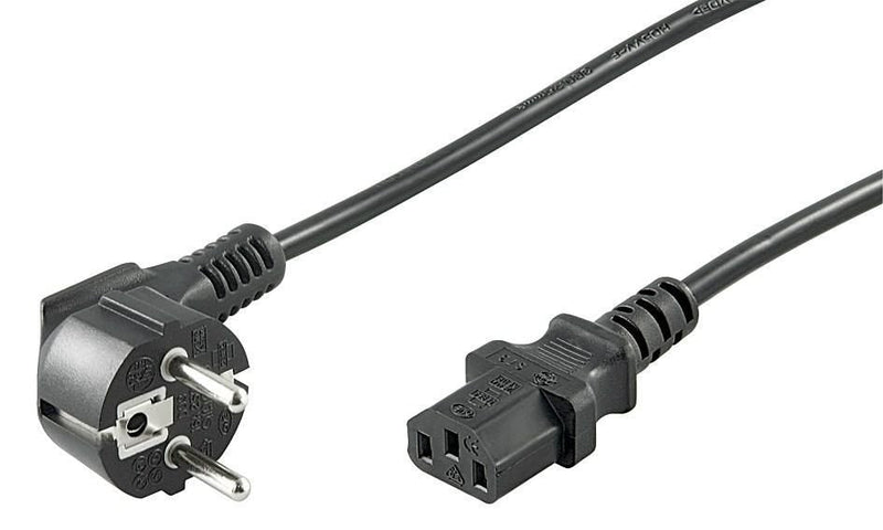 Microconnect PE010410 Cable Transmisión Black 1M CEE7/7 C13 Acoplador