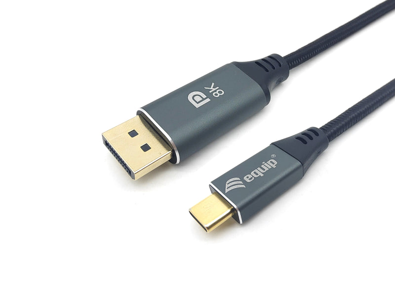 Equip USB Cable -c - DisplayPort 8K 60HZ 1M Black