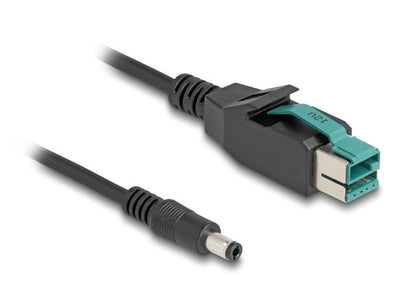 Delock 80496 Cable Poweredusb Male 12V a DC 5,5 X 2,5MM Male 2M — image 1